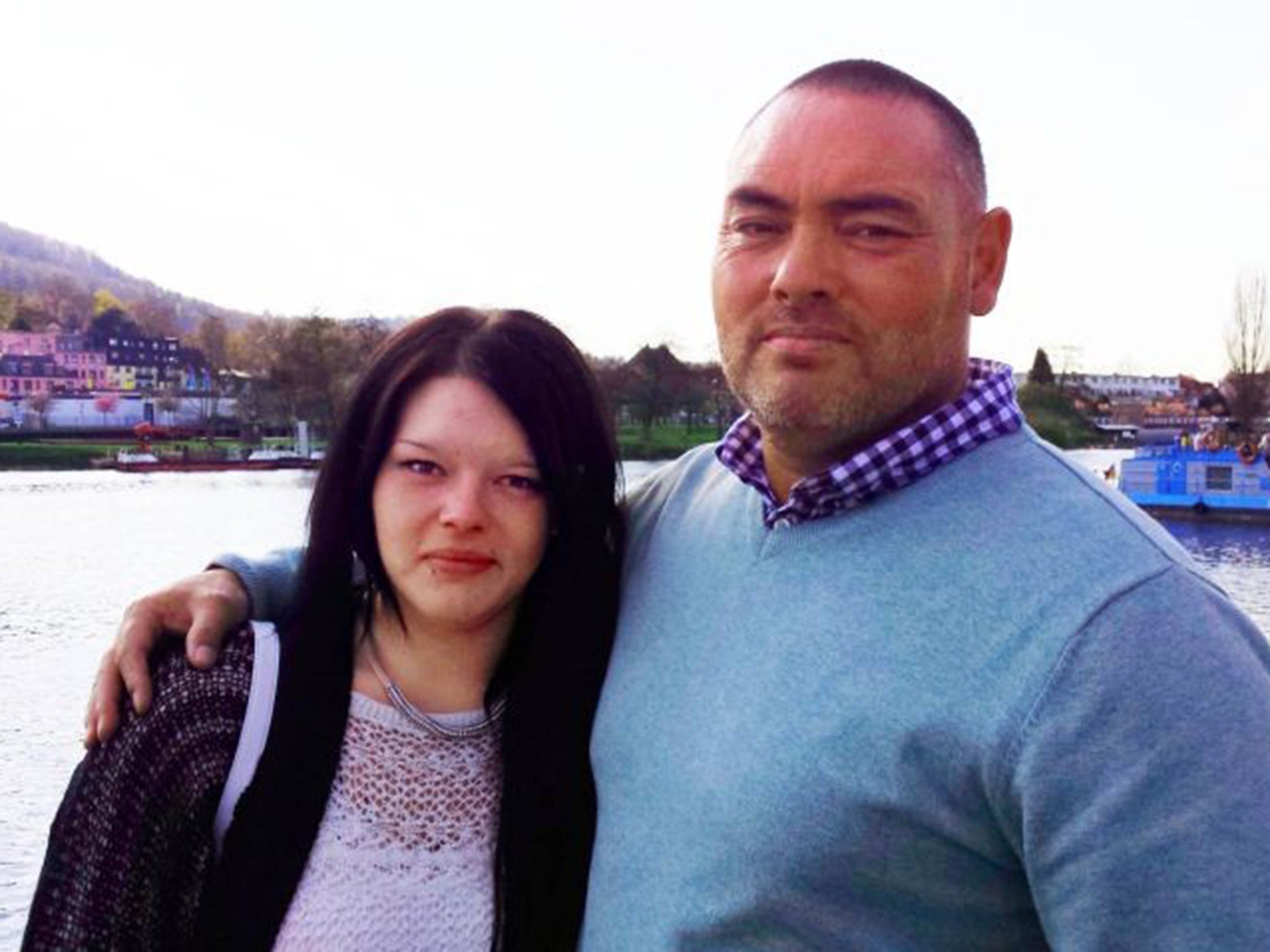Better together: Paul Wright is reunited with his daughter, Karina, in ‘Long Lost Family’
