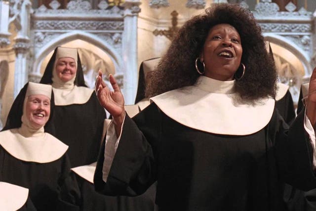 Whoopi Goldberg stars in the 1992 film Sister Act