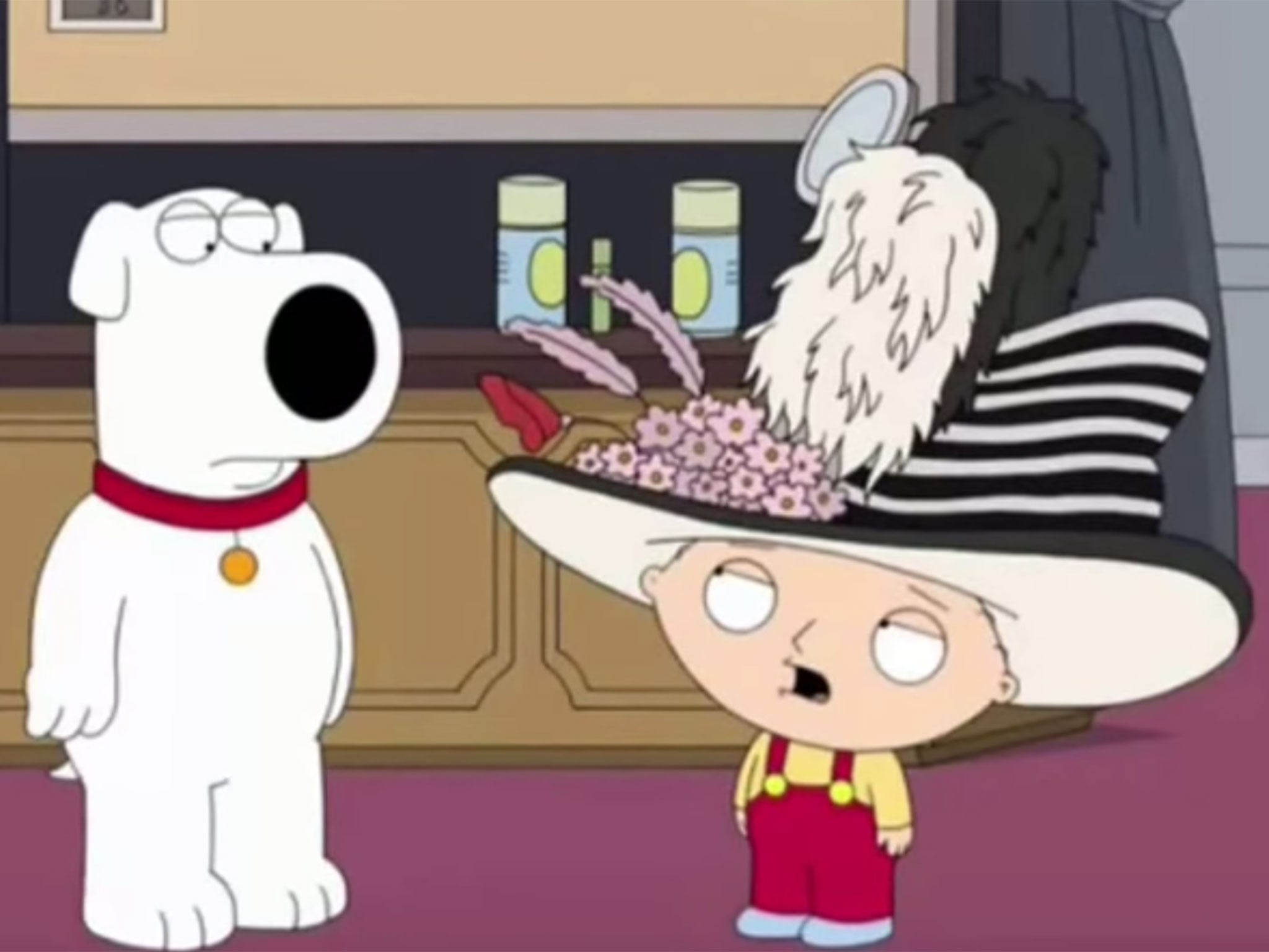 Stewie argues that Caitlyn Jenner is a woman six years before she transitioned