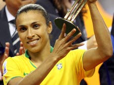Brazil legend Marta says next Fifa president could be a woman 
