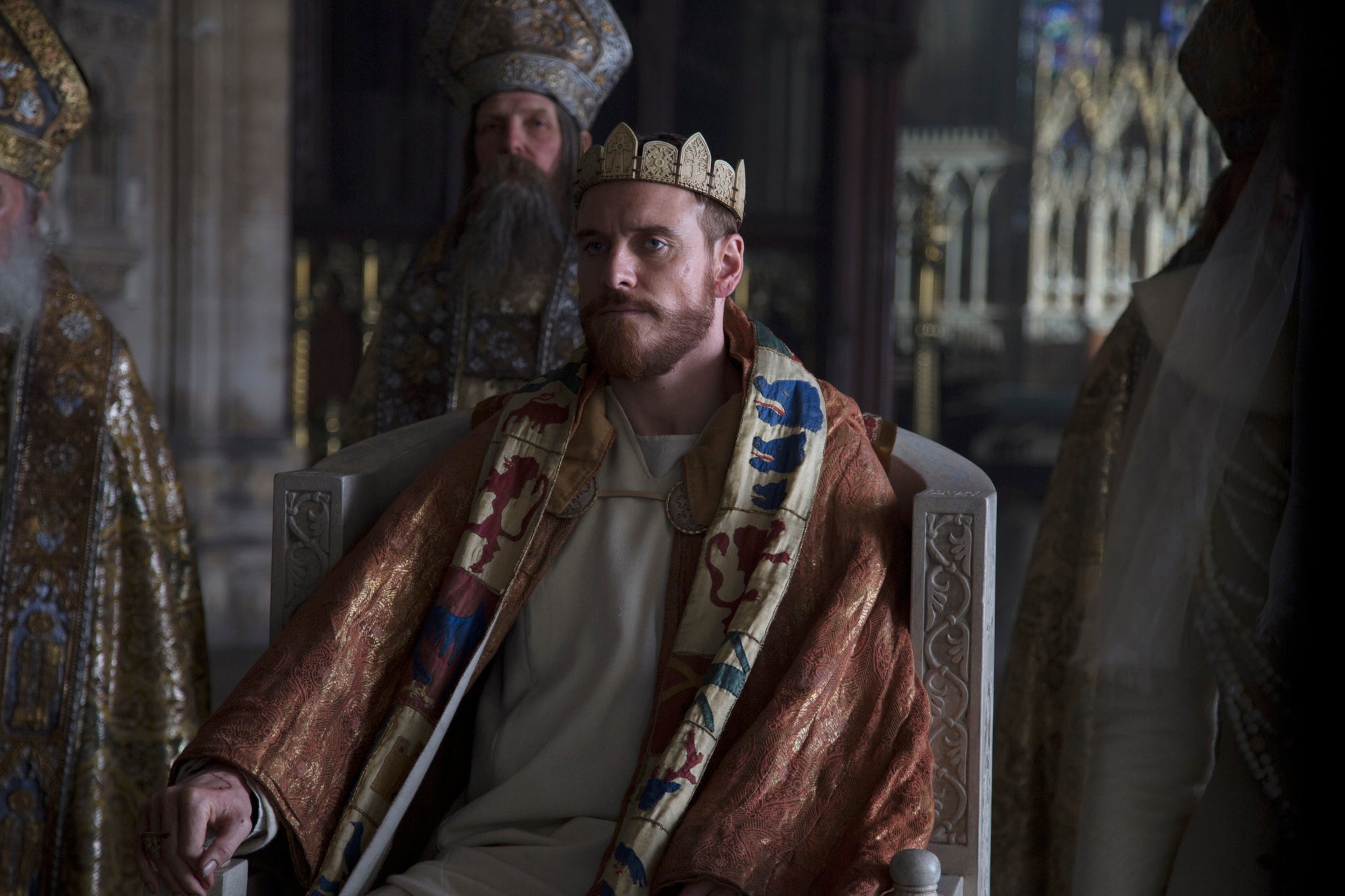 Michael Fassbender plays Macbeth