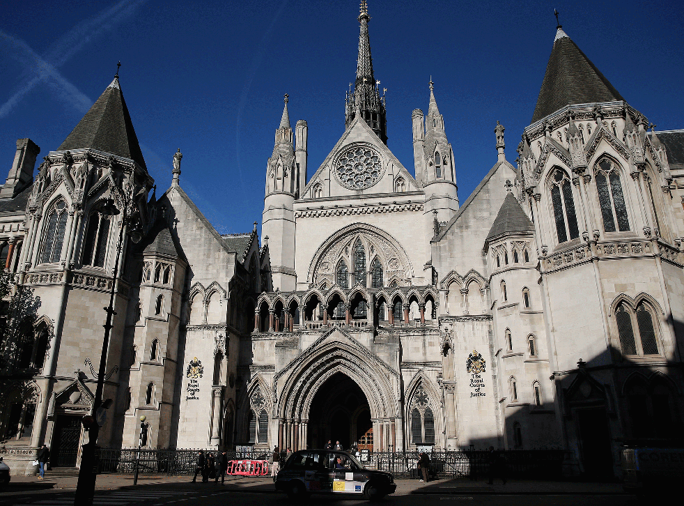 A general view of The Royal Courts of Justice on October 30, 2013 in London, England