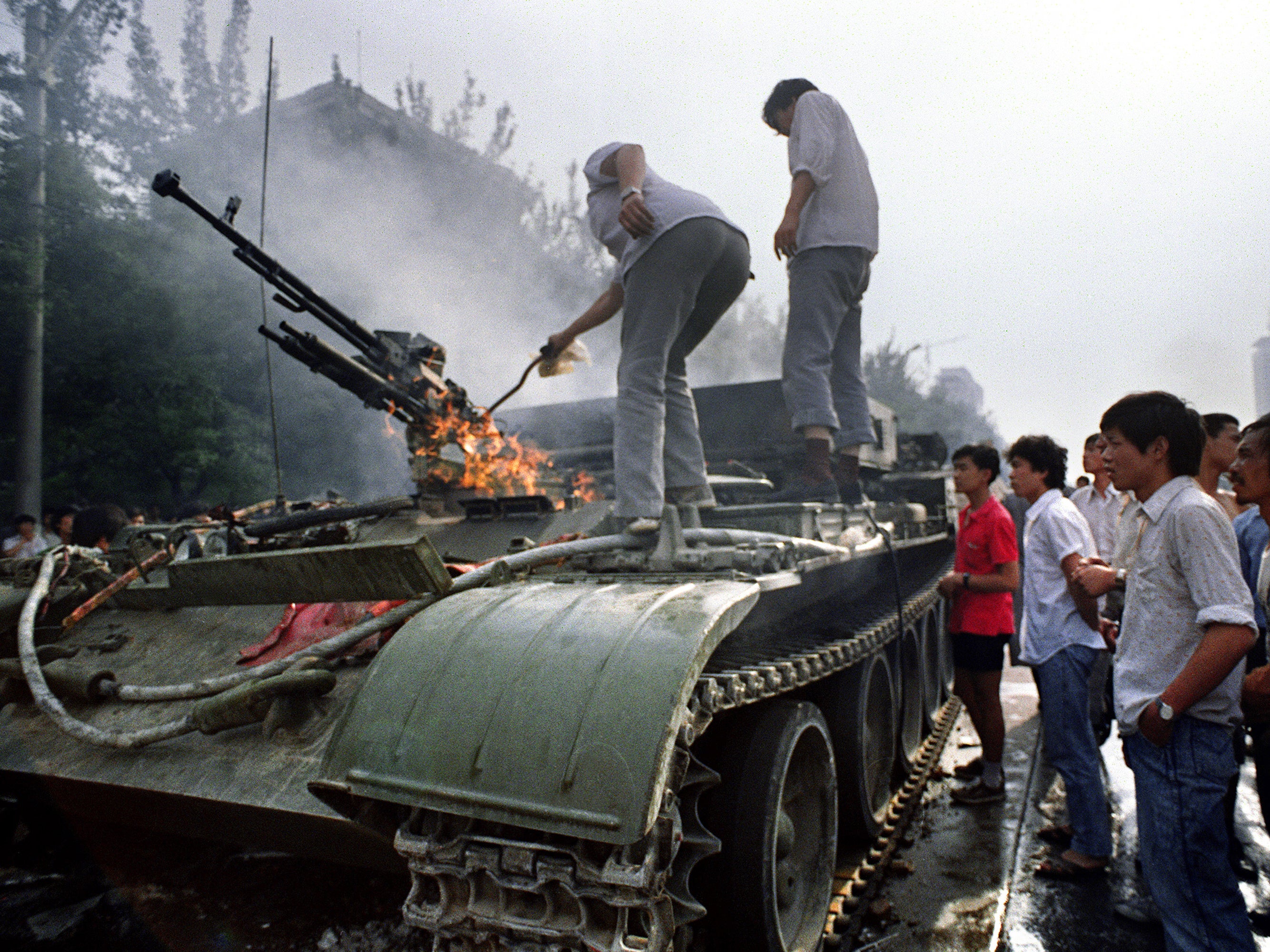 Tiananmen Square Massacre Crushed