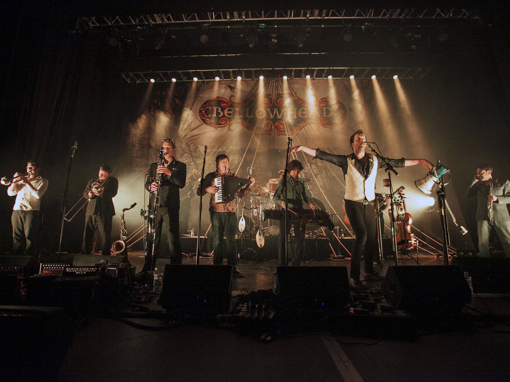Bellowhead earned a reputation as one of the best live folk bands