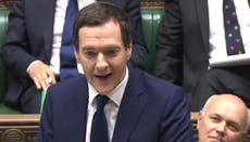 George Osborne urges Labour MPs to defy Corbyn and back fiscal charter