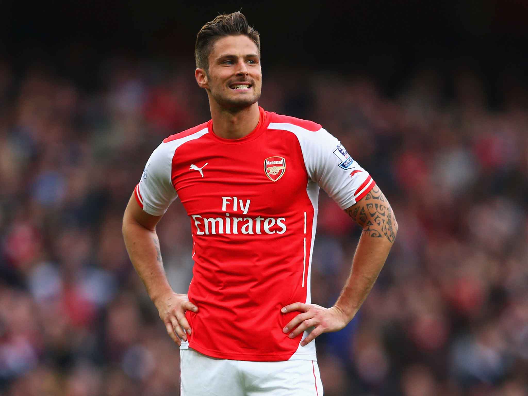 Arsenal striker Olivier Giroud