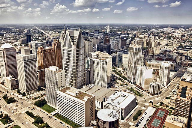 On the up: Detroit is in the early stages of a renaissance 