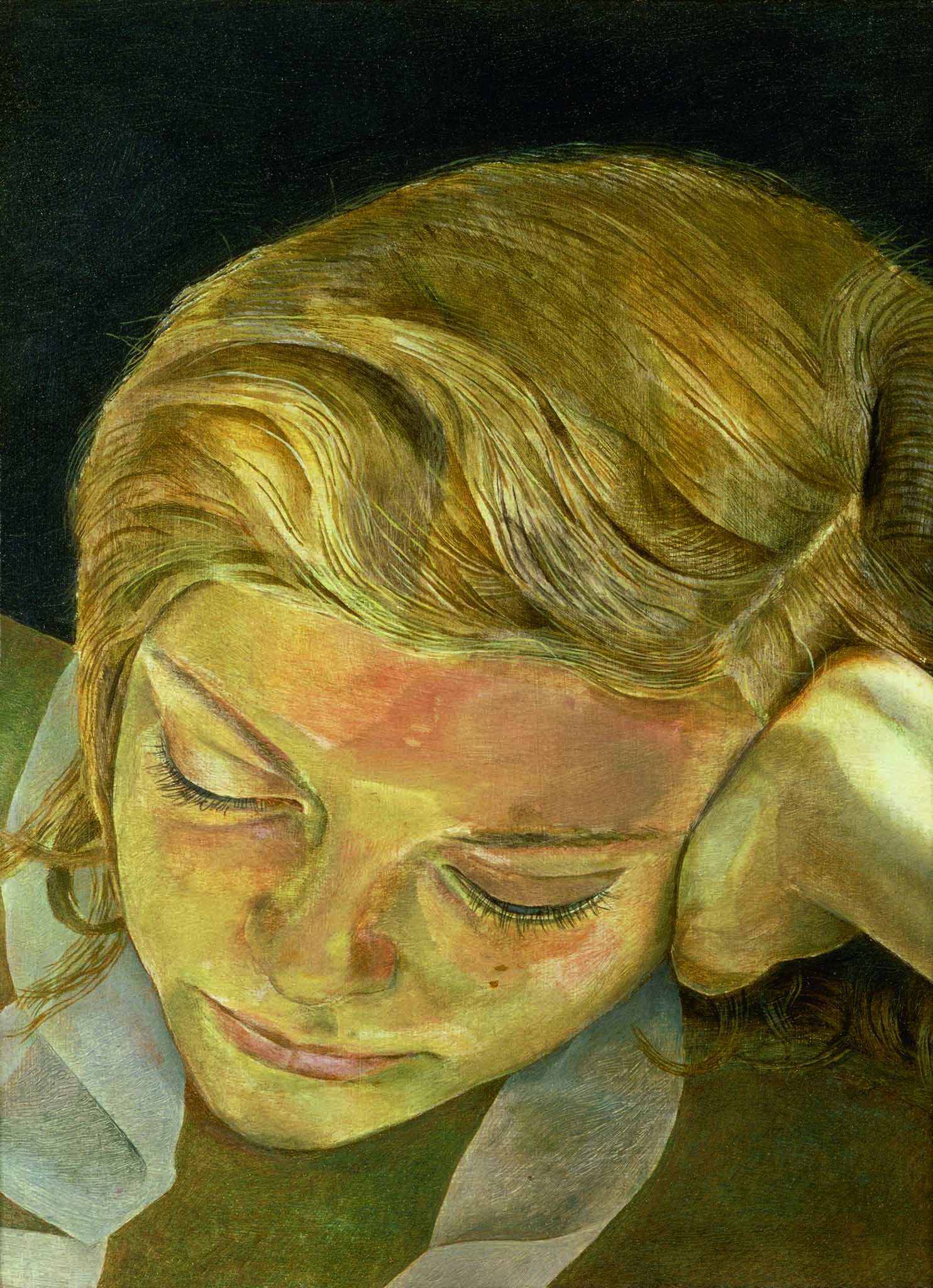 Girl Reading by Lucian Freud