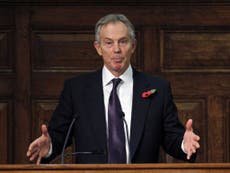 Tony Blair says he wouldn't want a left-wing Labour to win an election