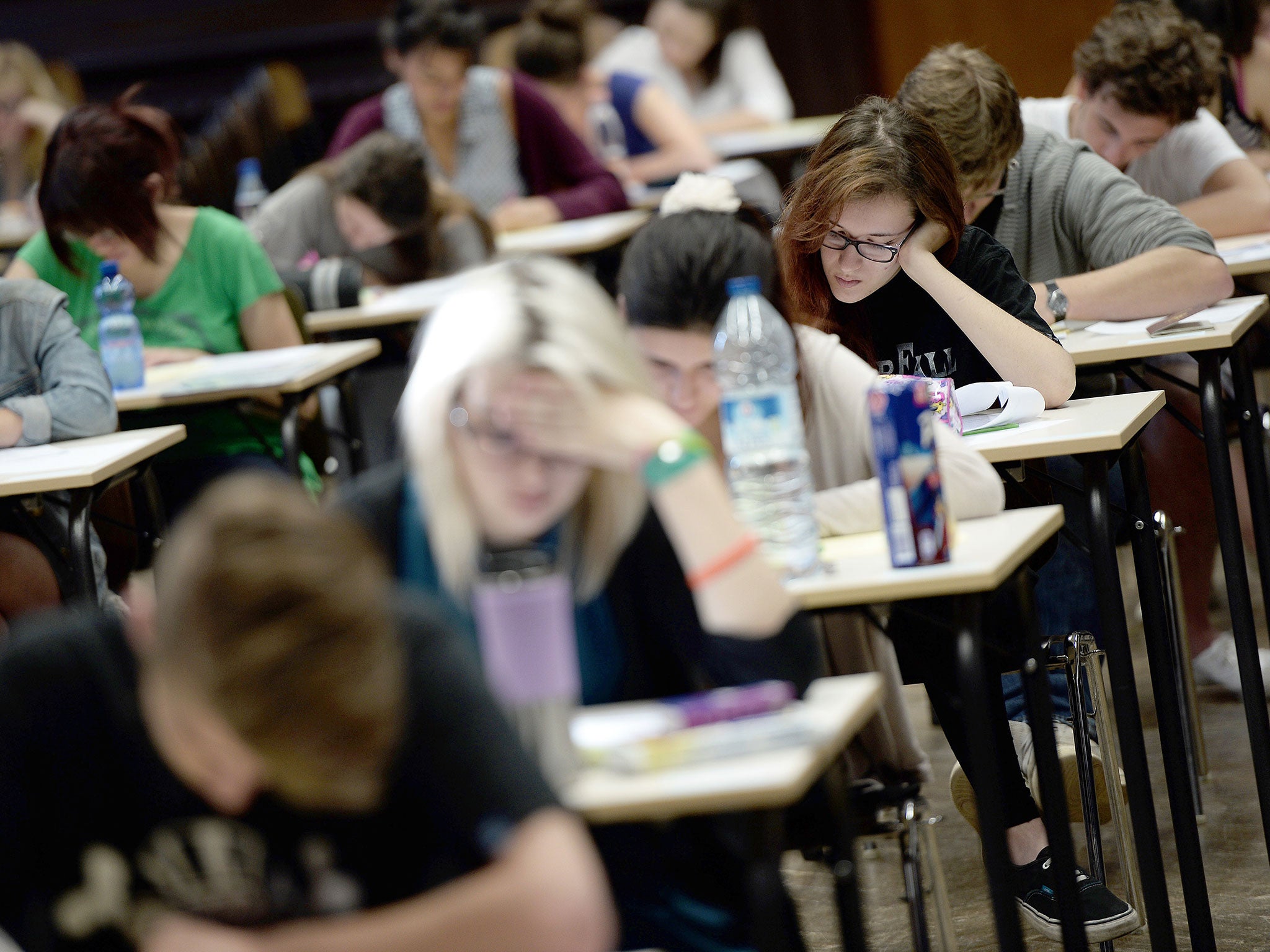 Students took to Twitter to say they'd aced a chemistry exam