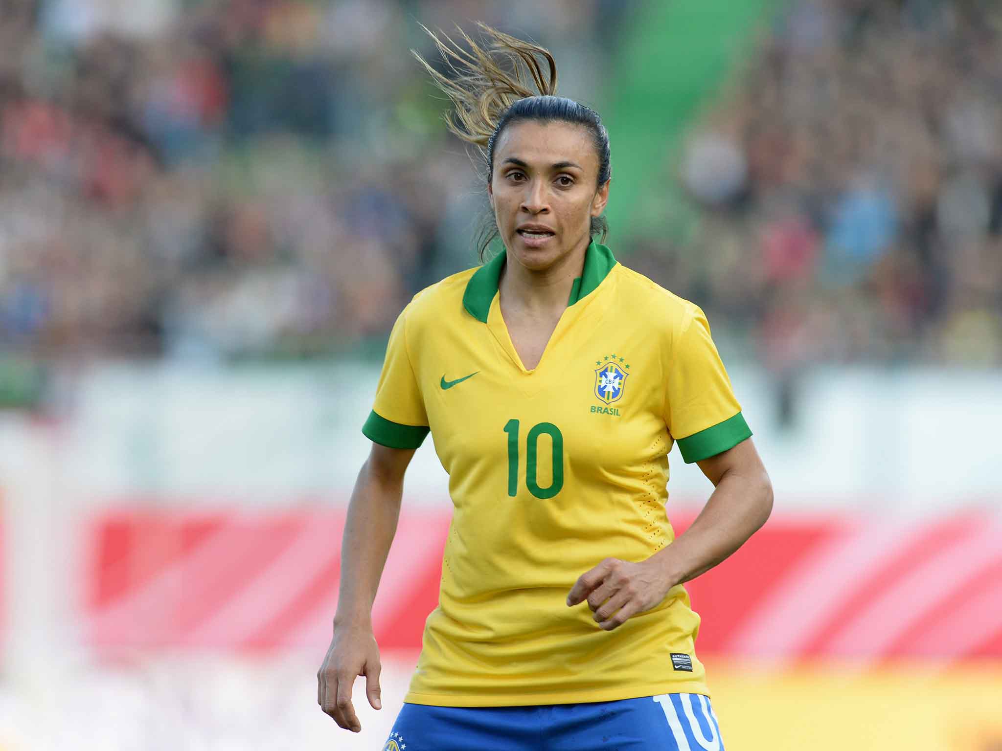 Brazil's legendary midfielder Marta is yet to win a first World Cup