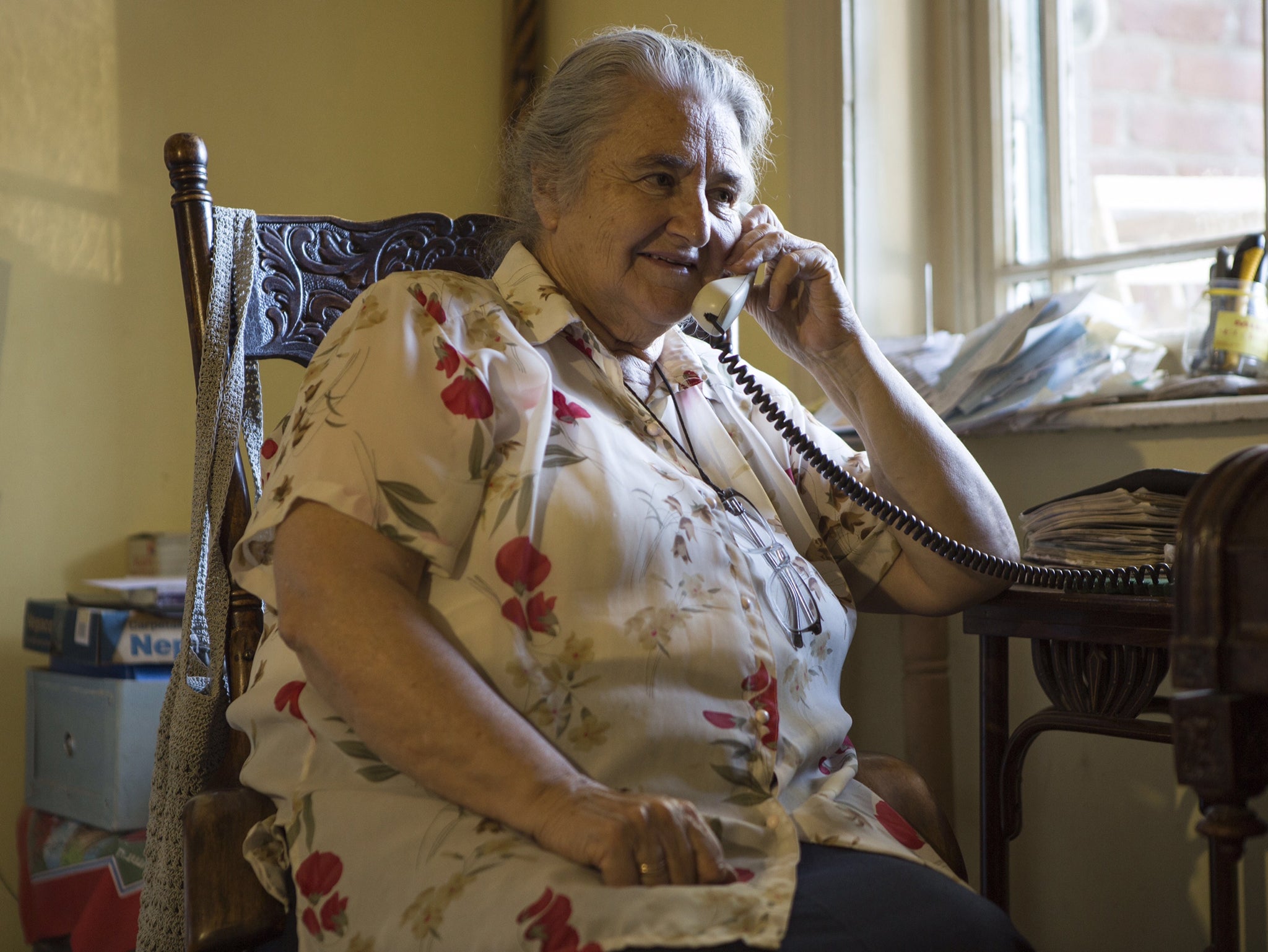 Luned-Gonzalez, current member of the Welsh-speaking community of Y Wladfa (Photographer - Andrew Morris)