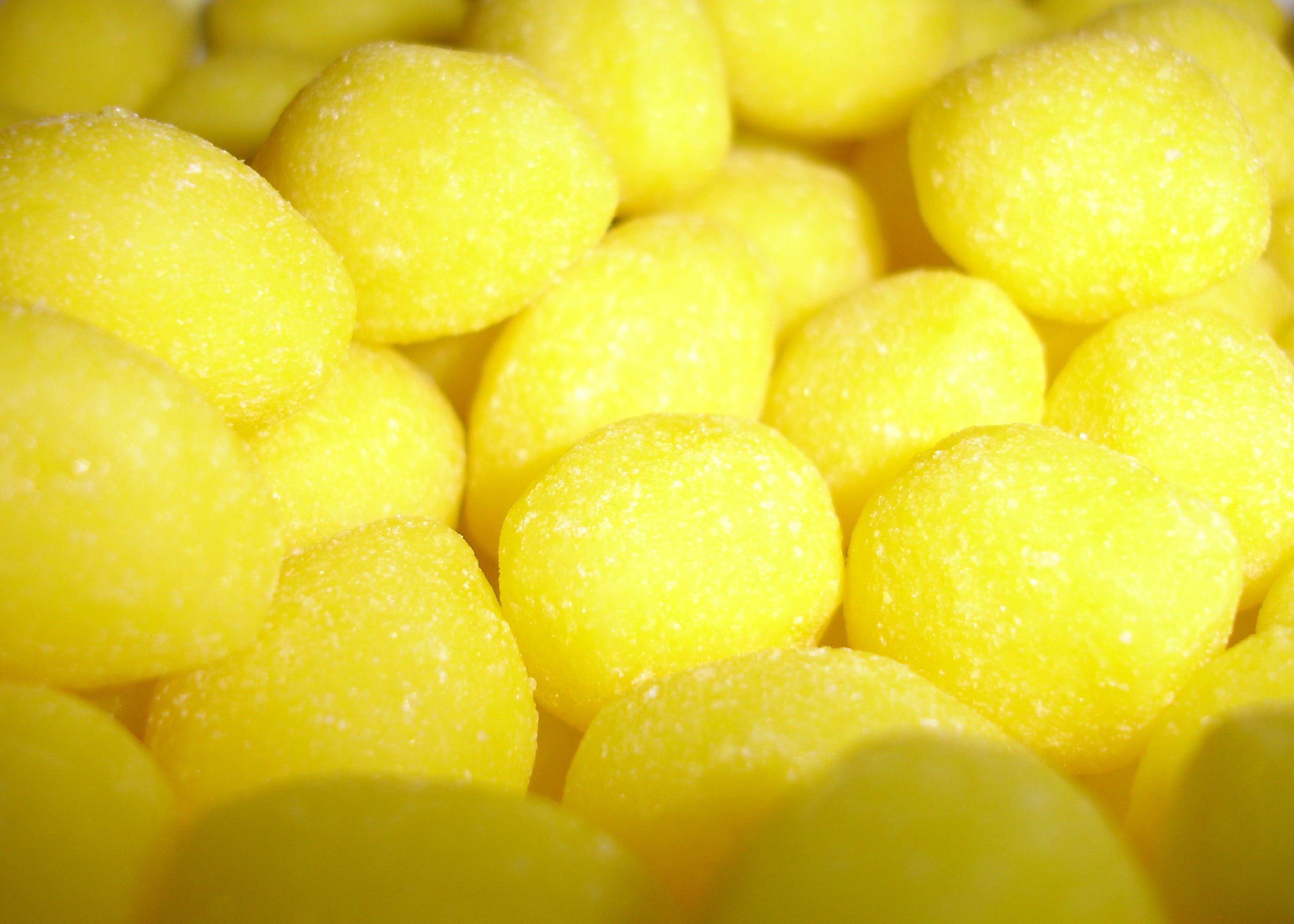 Yellow sweets were harder back in my day