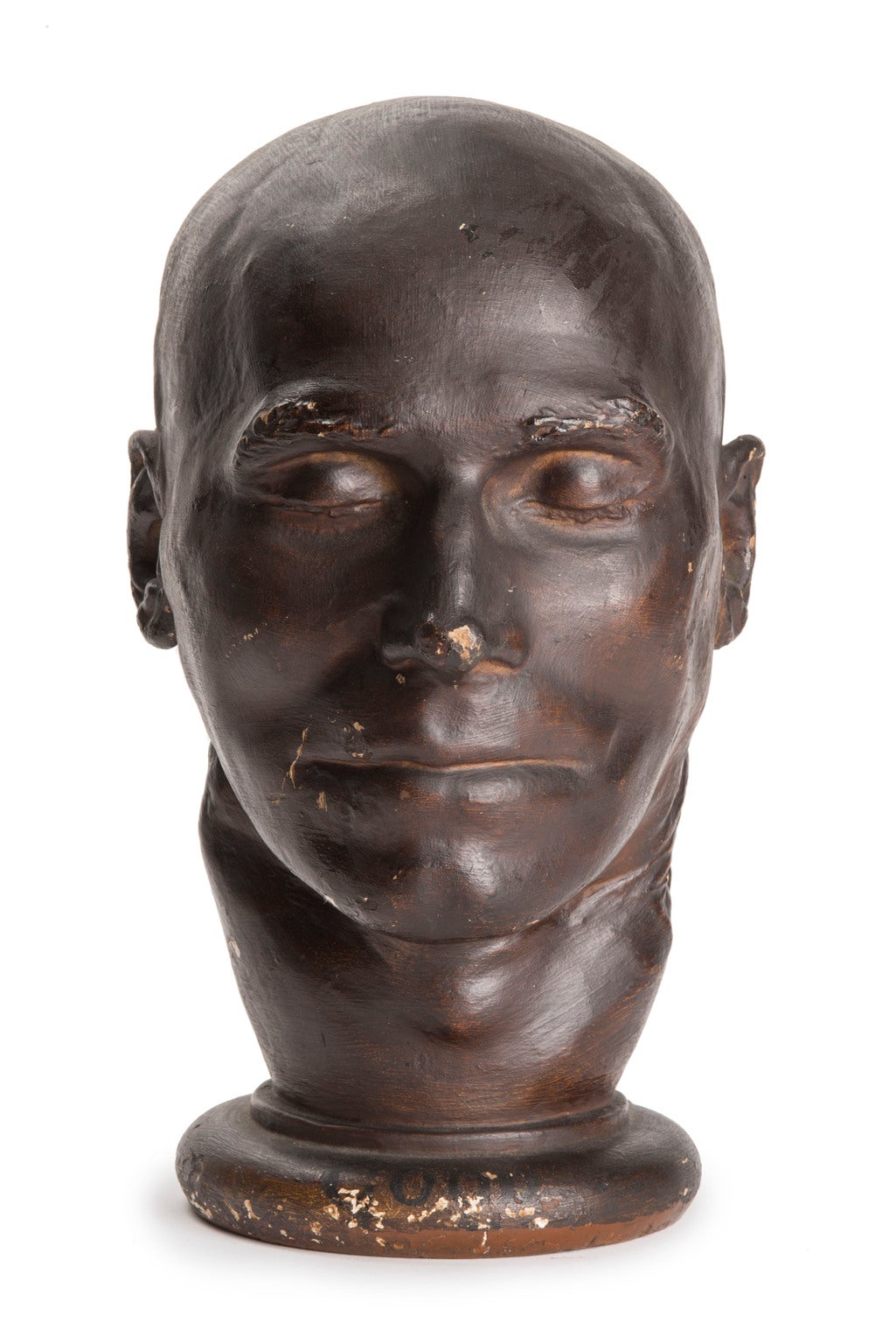 The death mask of Daniel Good, hanged for murder in 1842