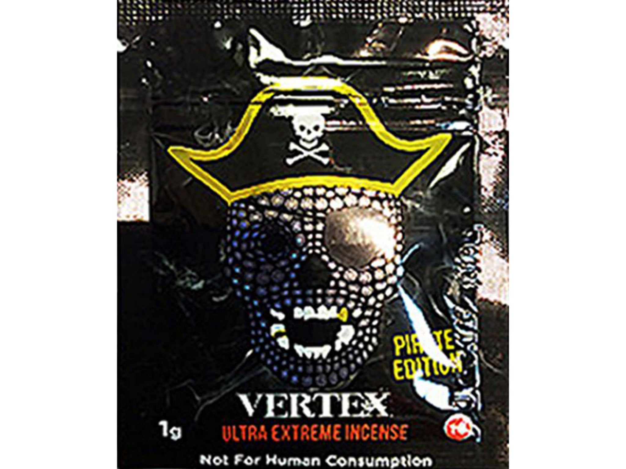 Undated handout photo issued by Greater Manchester Police of Vertex, a legal high which police have issued a warning about after a number of people were hospitalised