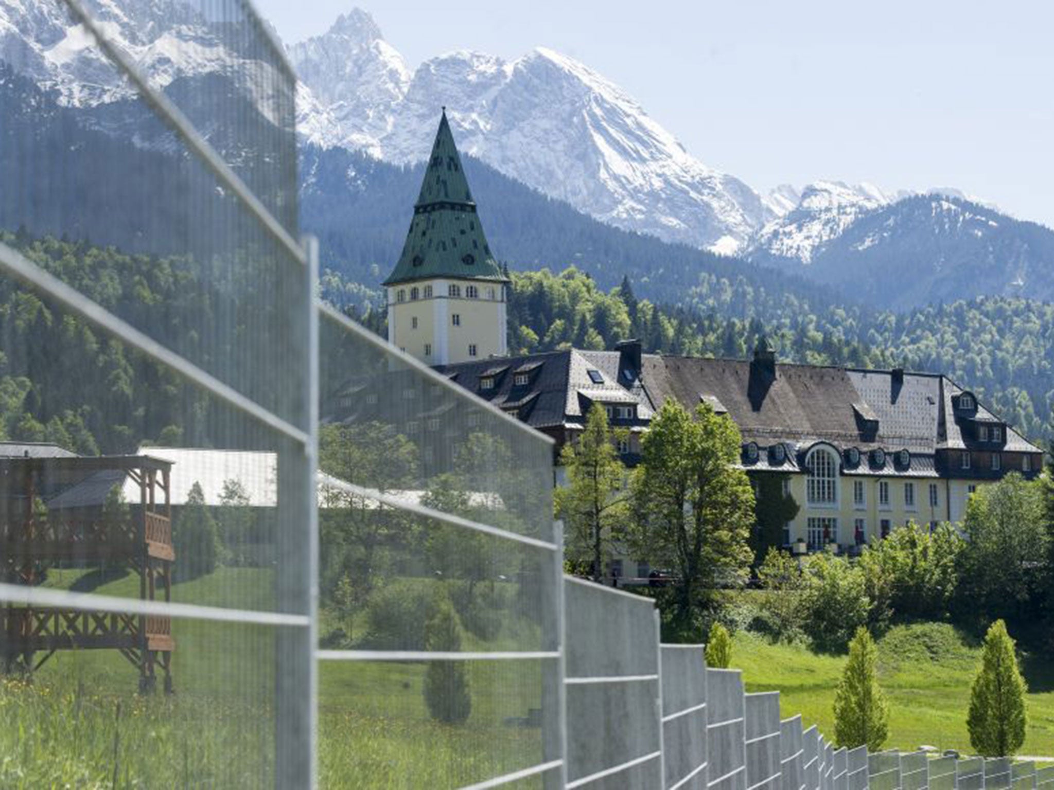 Millions of euros have been spent on security at the Schloss Elmau hotel in Bavaria, the venue for this weekend’s G7 summit