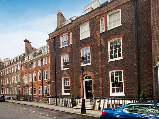 The Grade II* Listed Georgian House is listed at £16.75m