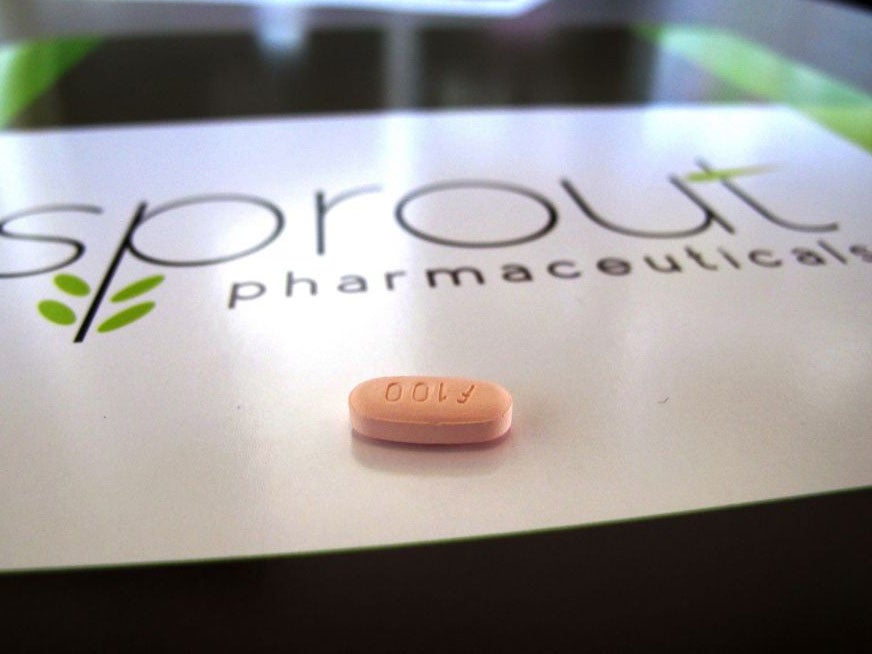 Flibanserin was first developed by Sprout Pharmaceuticals but was sold to Valeant Pharmaceuticals for $1 billion