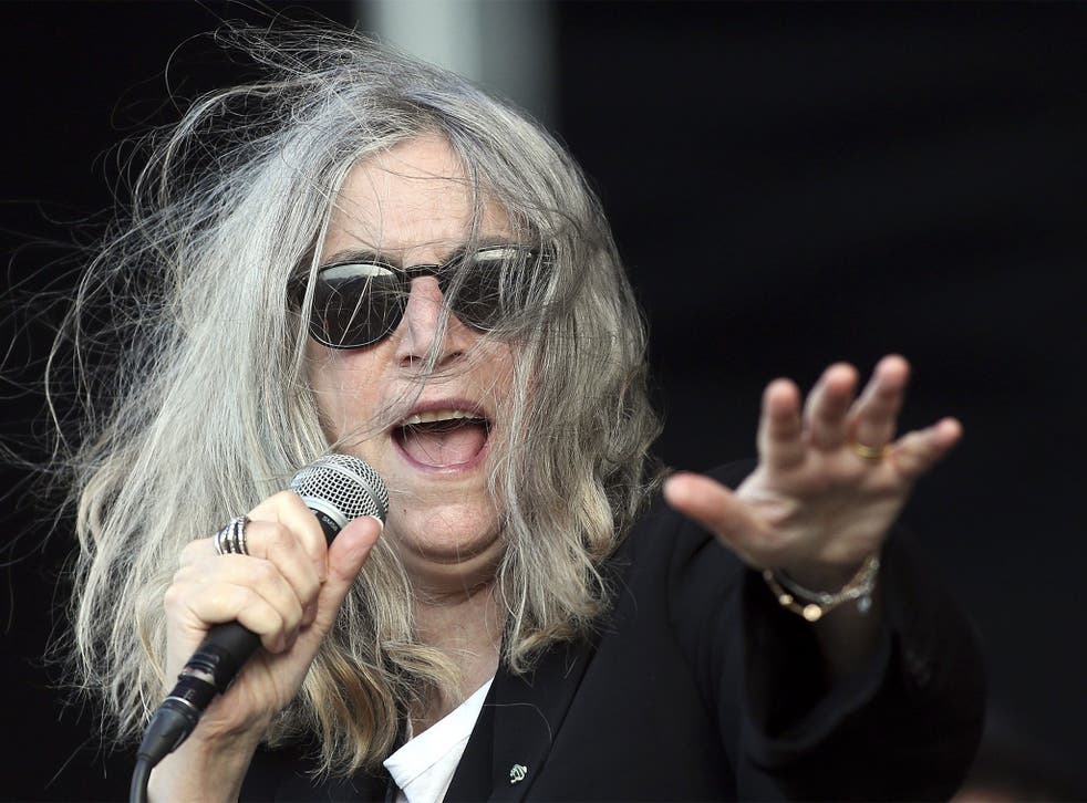 Patti Smith will play the Pyramid Stage at Glastonbury at 2.15pm on Sunday 28 June