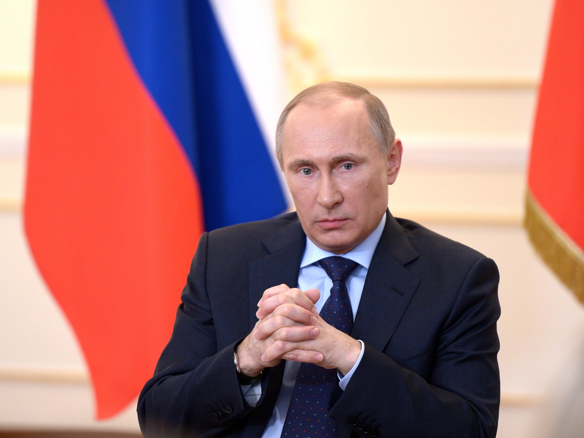 Mr Putin said that Russia has been unfairly targeted with sanctions