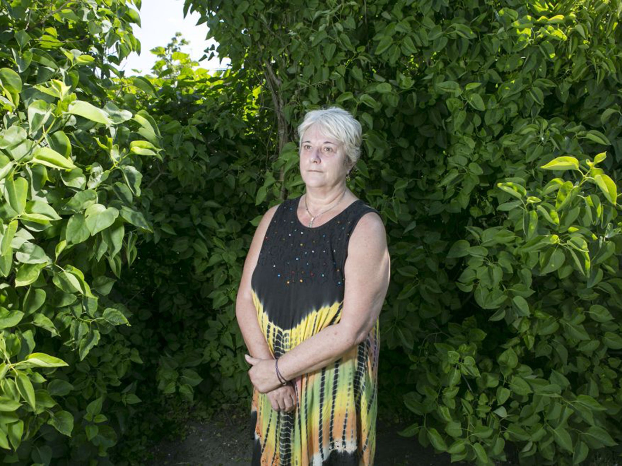 Carolyn Adamczyk at home in Eastbourne