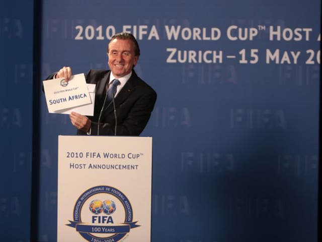 Tim Roth as Sepp Blatter in United Passions