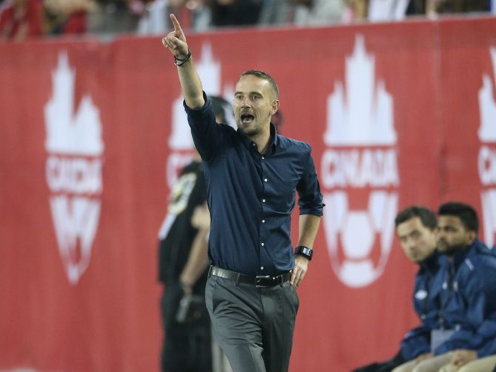 England Women's head coach, Mark Sampson