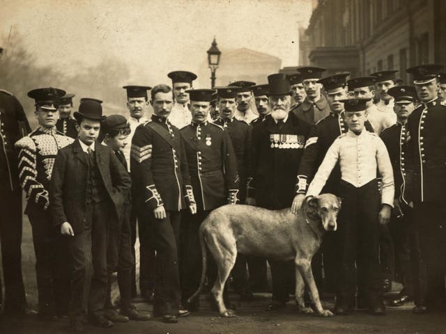 The Irish Guards on St Patrick’s Day, 1908