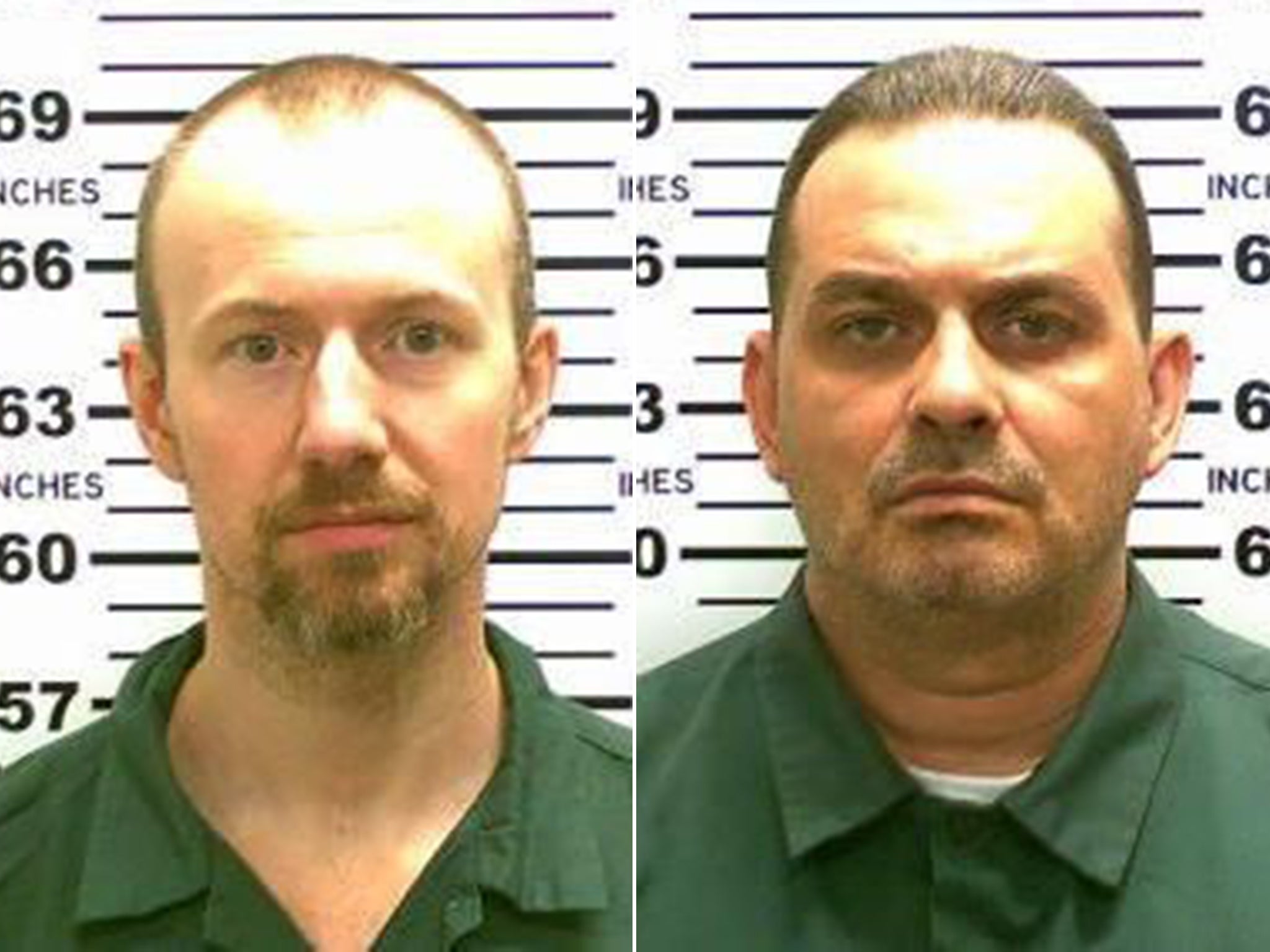 David Sweat, left, and Richard Matt, both convicted murderers, escaped from the Clinton Correctional Facility in Dannemora, New York