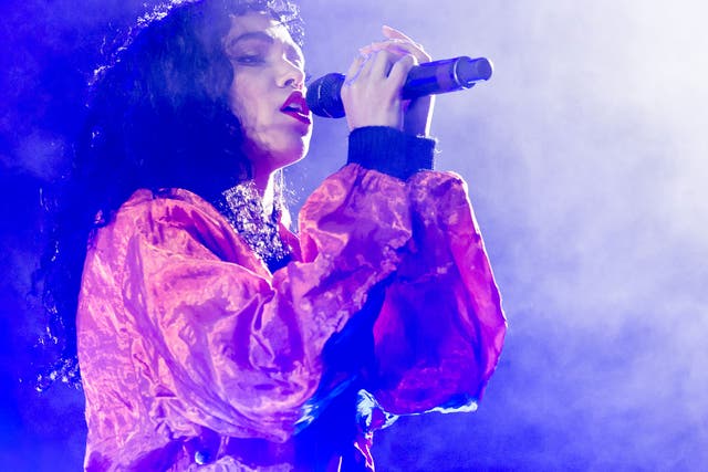 FKA twigs performs at Field Day 2015 in Victoria Park, London