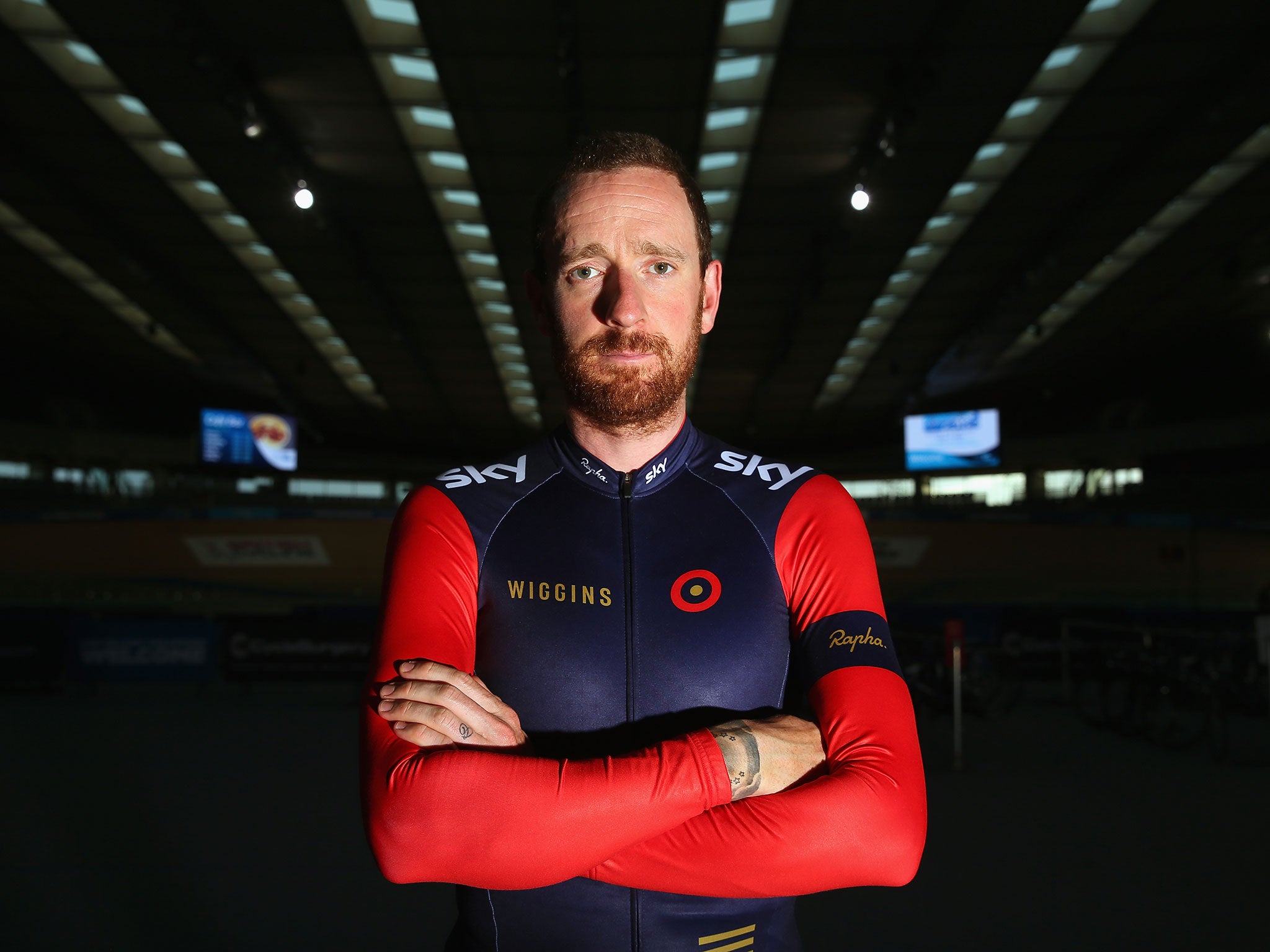 Bradley Wiggins ahead of his hour record attempt