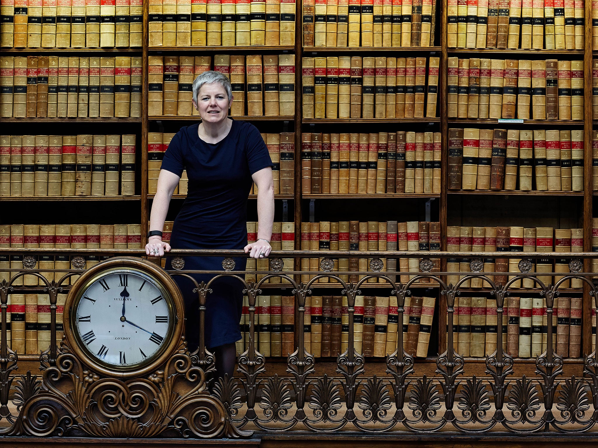 Catherine Dixon, in the Law Society library, is reviewing the operation of the solicitors’ professional body