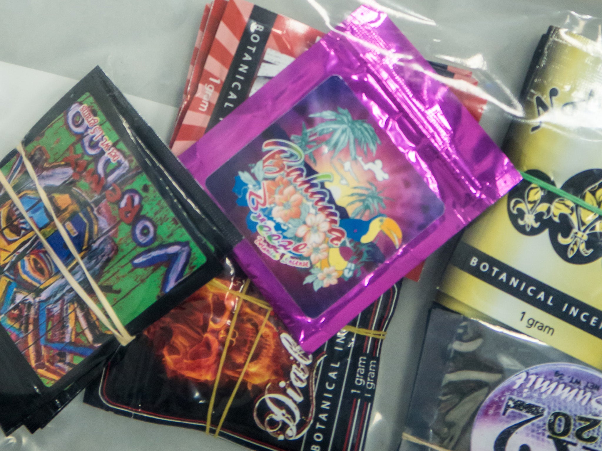 Five people have fallen ill after taking "legal highs" sold to them by the festival Parklife, police said
