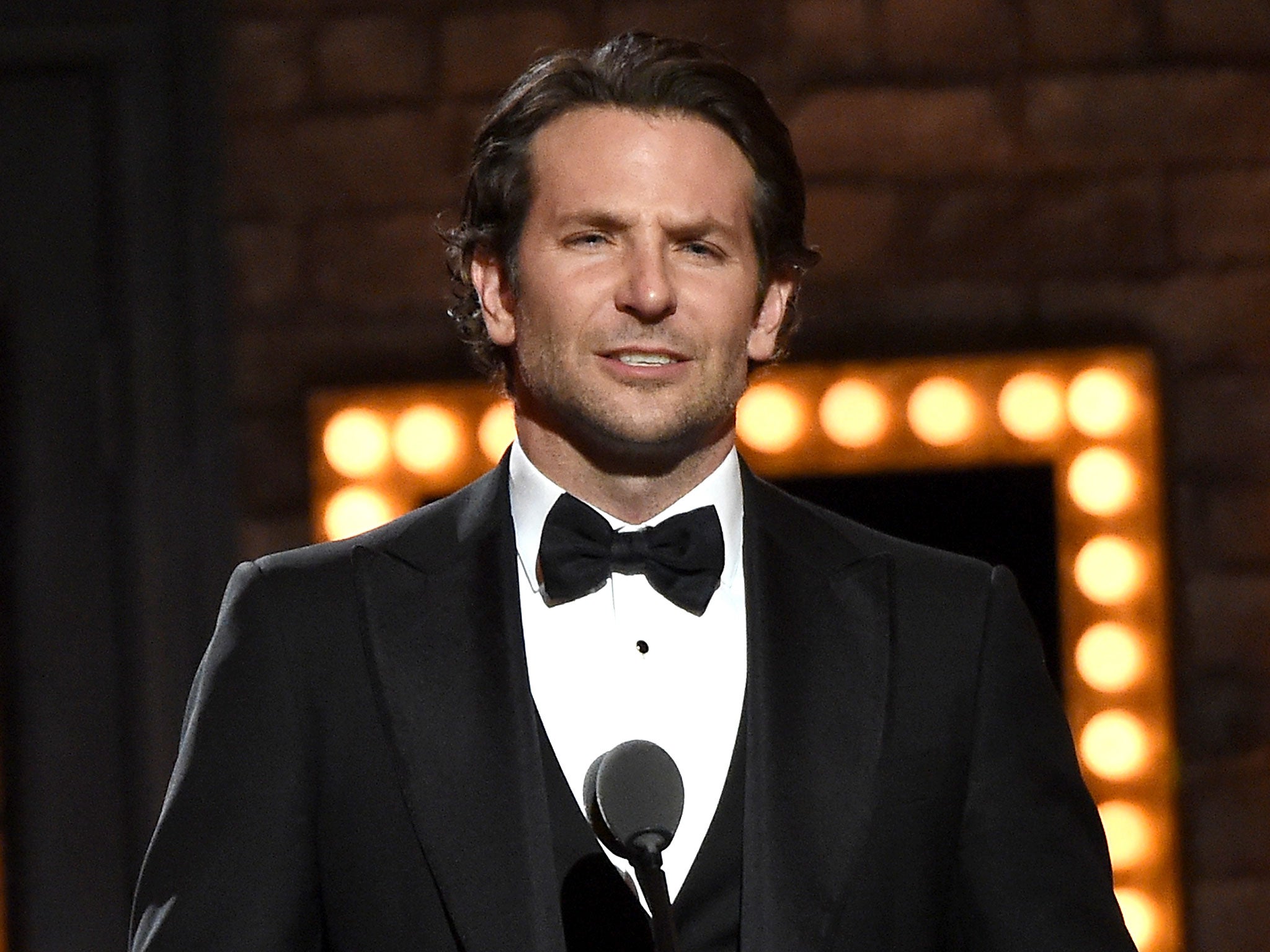 Bradley Cooper was the butt of the co-hosts' joke at the Tony Awards 2015