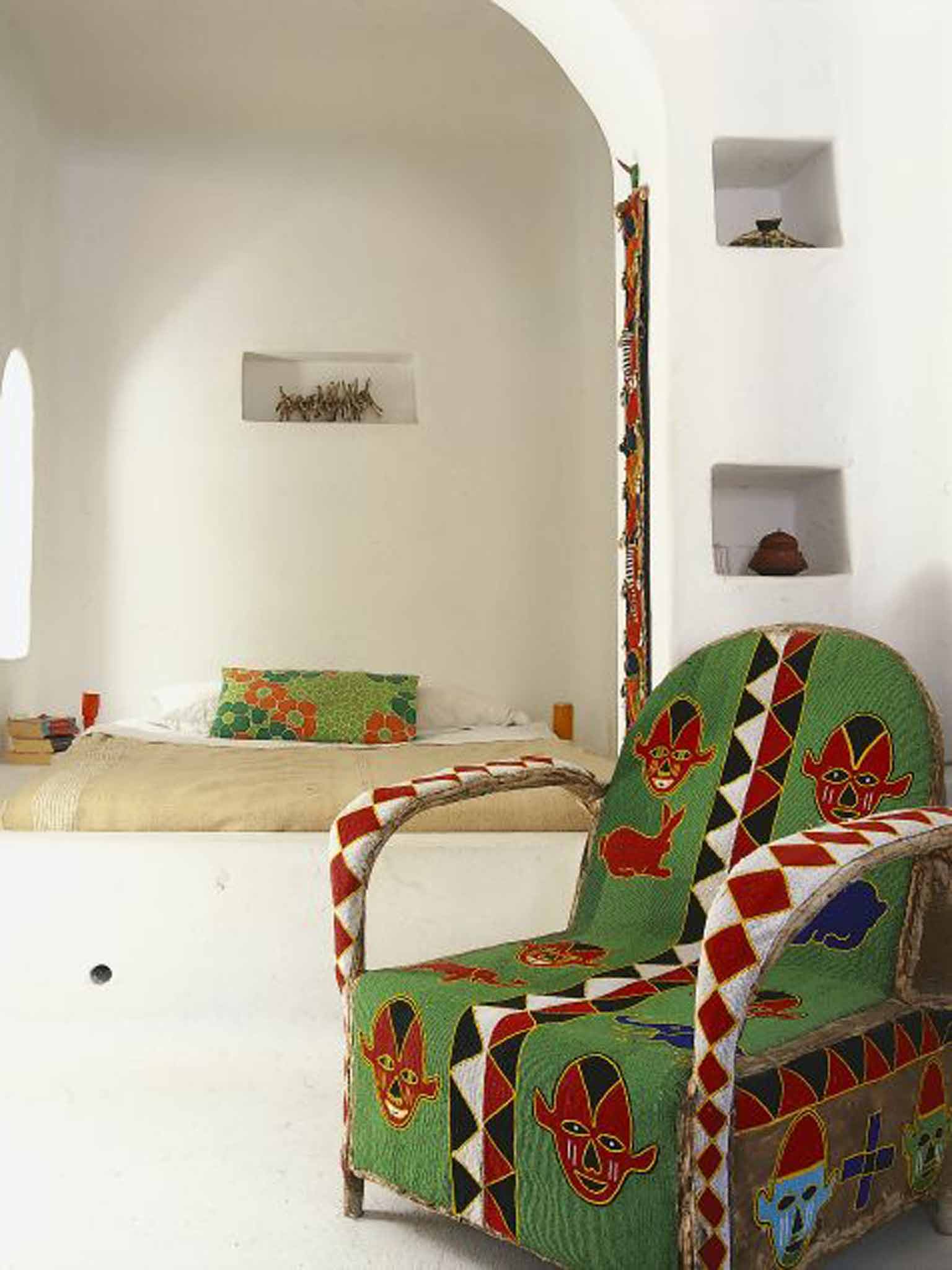 A bedroom at Dar Beida