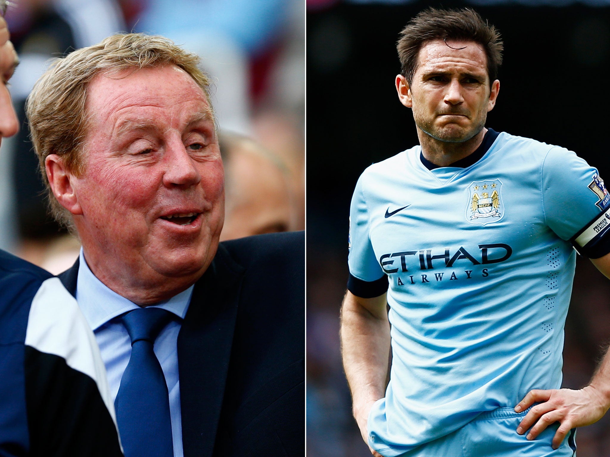 Harry Redknapp and Frank Lampard
