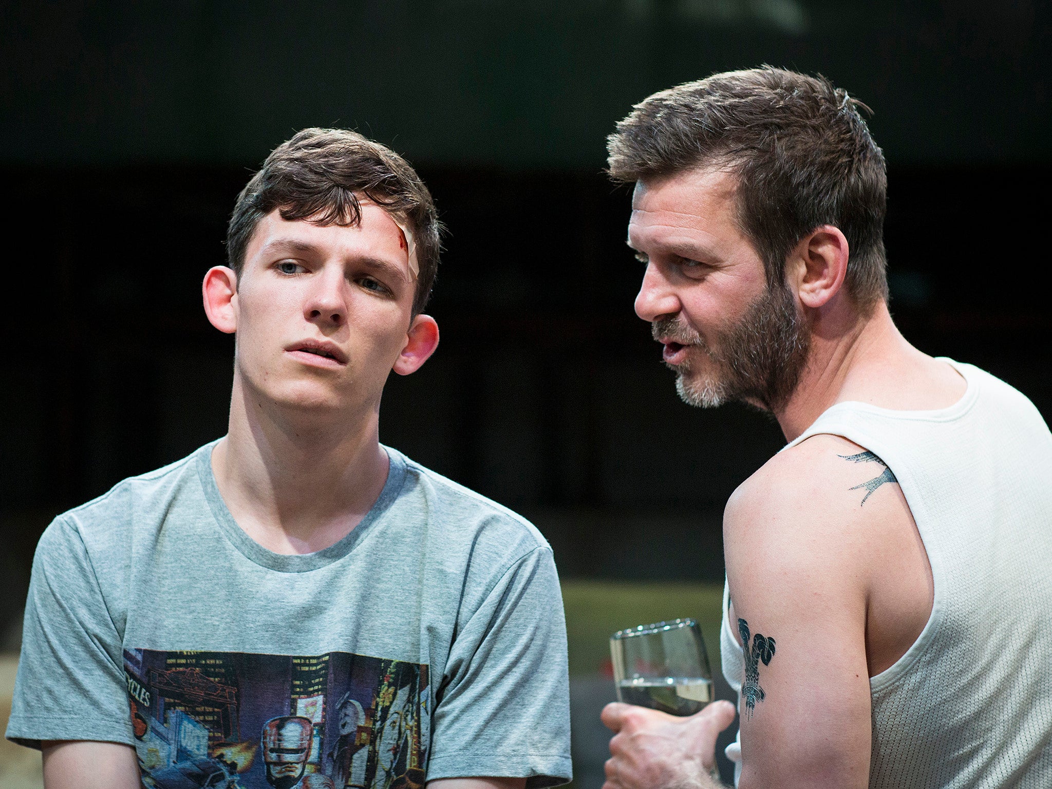 David Moorst as Liam and Jason Hughes as Rick (Violence) in Violence and Son