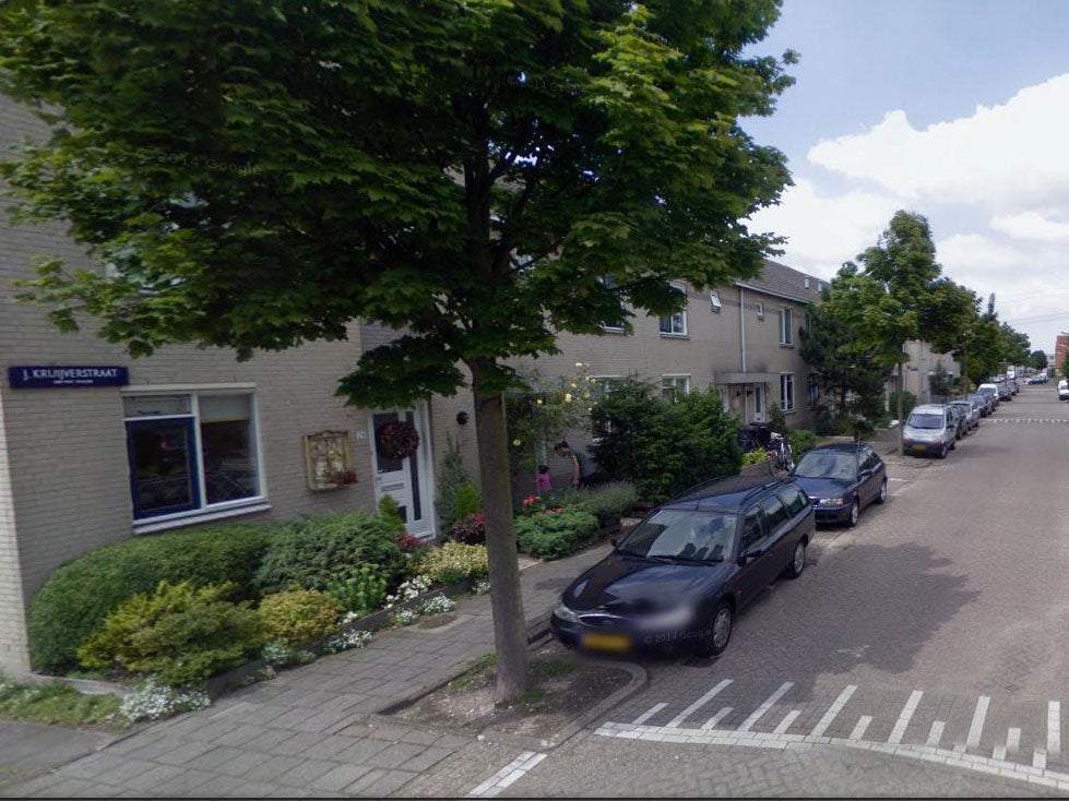The man was killed on this road in the city of Zaandam