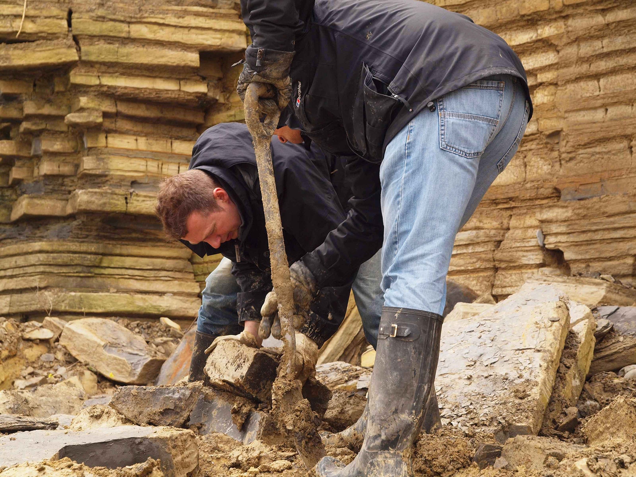 The skeleton was discovered in the Vale of Glamorgan