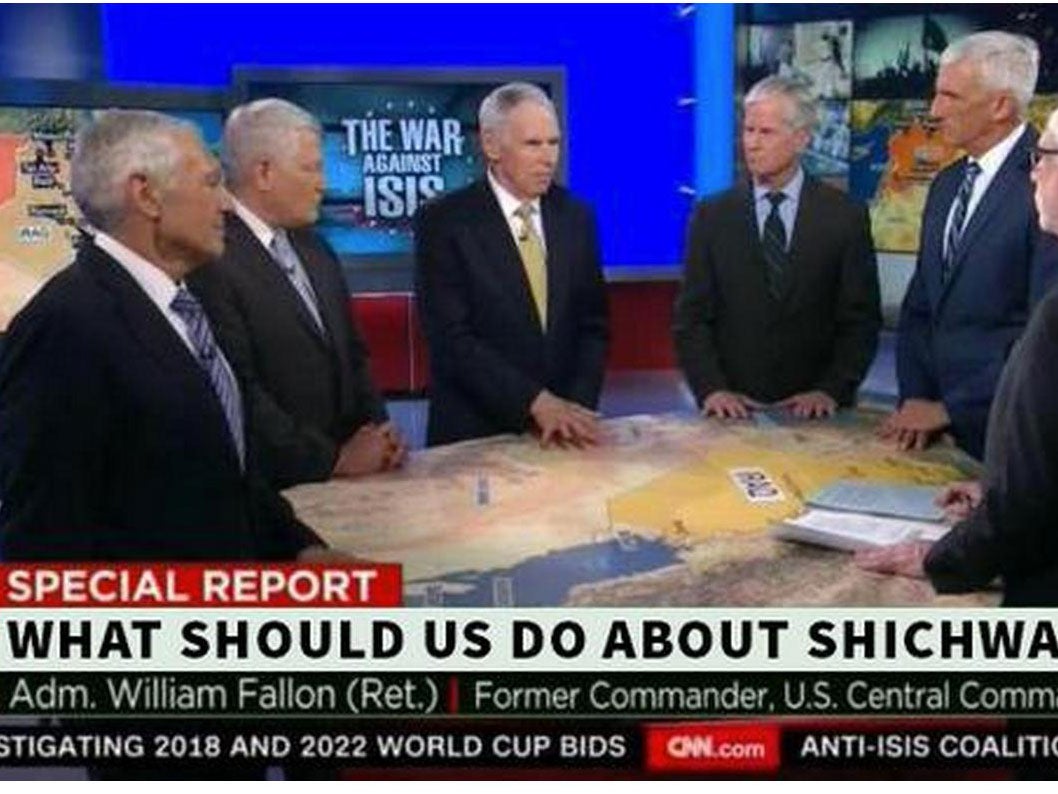 This is not a real CNN screen grab - it was doctored to spread the 'news'