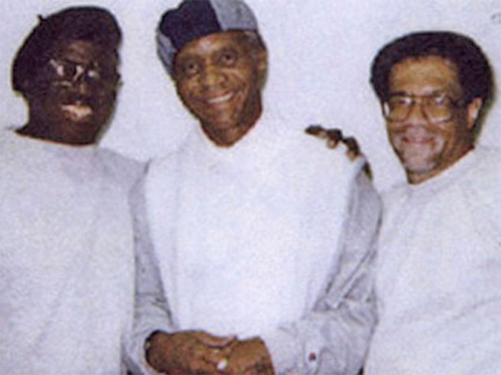The Angola Three (from left): Herman Wallace (freed 2013), Robert King (freed 2001) and Albert Woodfox