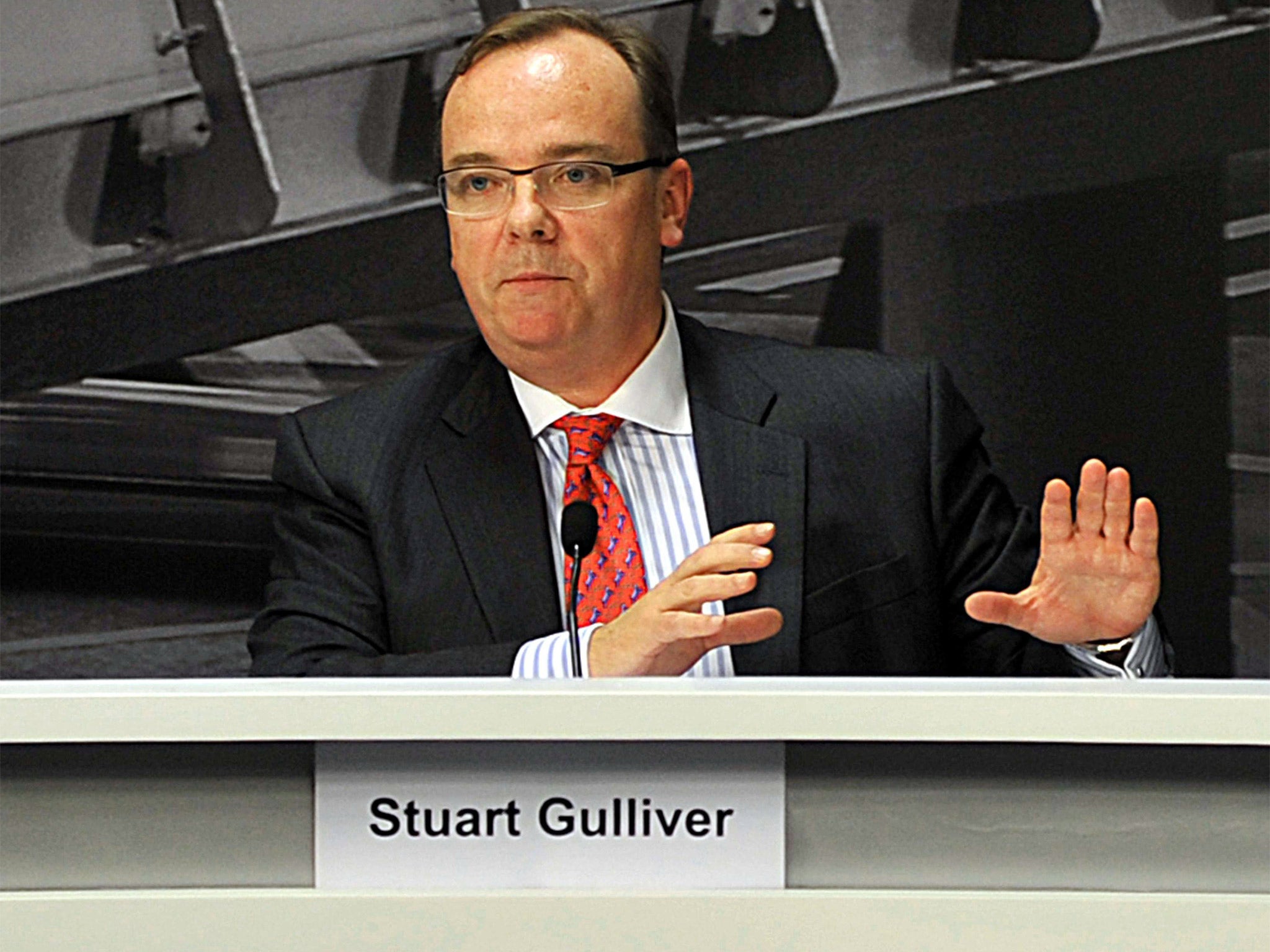 HSBC chief Stuart Gulliver is looking towards Asia