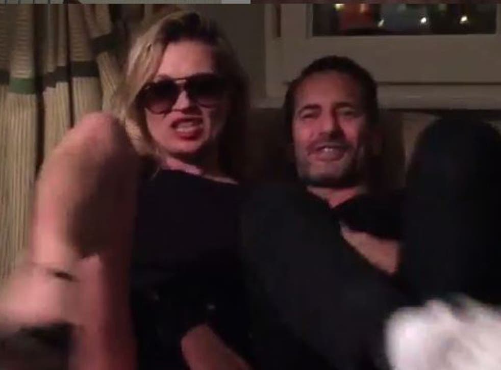 Kate Moss and Marc Jacobs recorded the video together