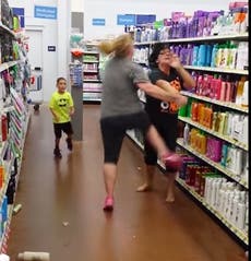 Mother involved in vicious Indiana Walmart fight - which went viral -