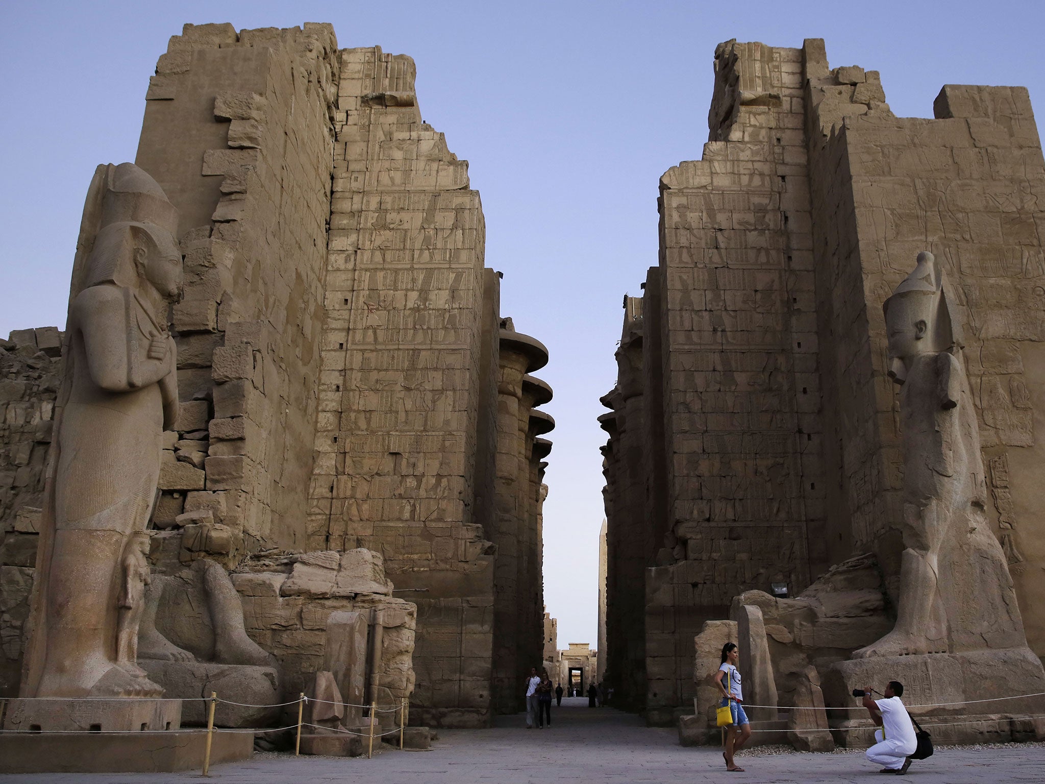 Millions of tourists visit the Temple of Karnak every year