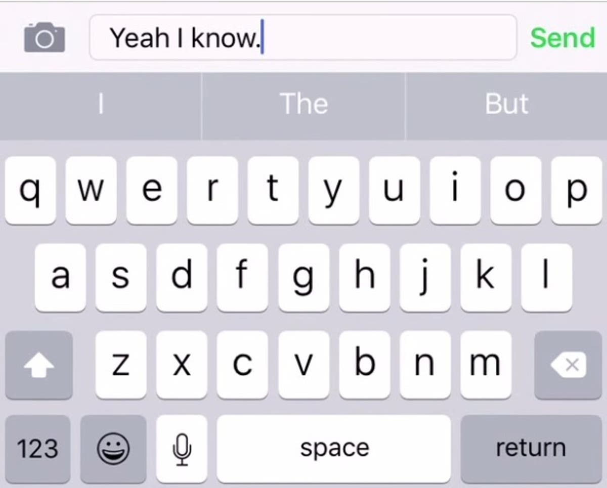 iOS 9 iPhone finally gets a pleasing lowercase keyboard The