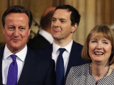 Harman tells David Cameron to 'show a bit more class'