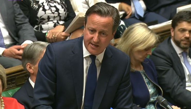 David Cameron announces a fresh crackdown on non-EU migrants at PMQs