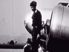 Amelia Earhart: Recently-discovered footage shows aviator setting off