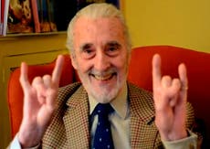 15 times Christopher Lee was the spirit of metal